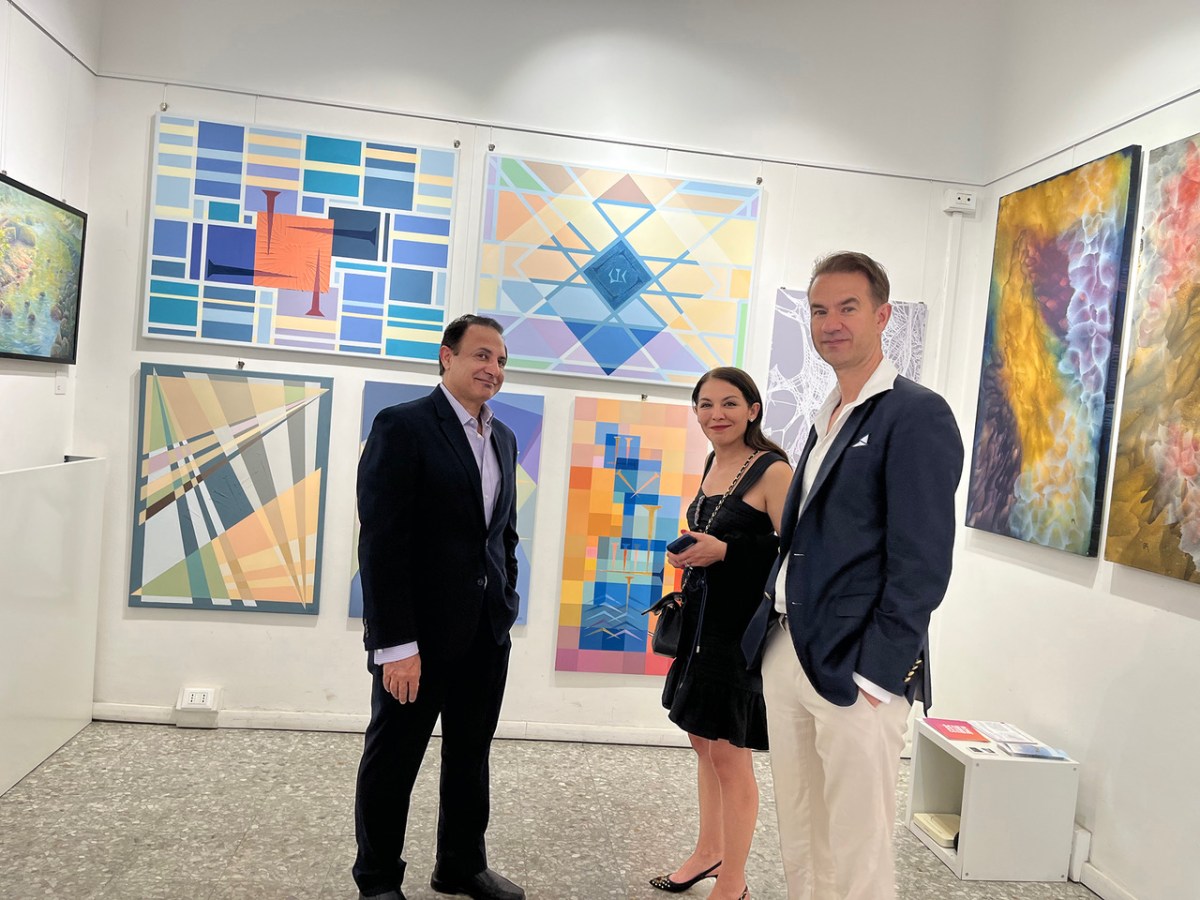 John Romi at Its Liquid’s Rome International Art&nbsp;Fair: